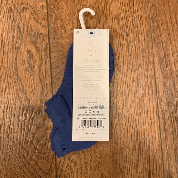 Pure Barre Accessories Tavi Savvy Grip Socks Sapphire Poshmark